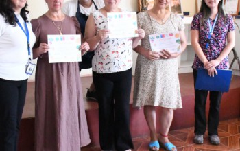 PROGRAMA DE PROMOCIÓN DE LA SALUD CERRÓ CURSO DE COCINA SALUDABLE