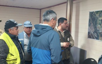 SIMULACRO DE EVACUACIÓN EN CASO DE INCENDIO FORESTAL EN RINCONADA DE REÑICO