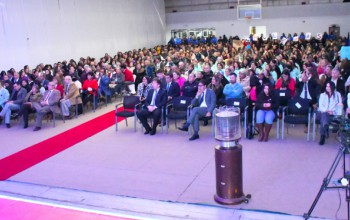 COMUNIDAD ABARROTÓ GIMNASIO EN ACTO INFORMATIVO DE GESTIÓN 2025