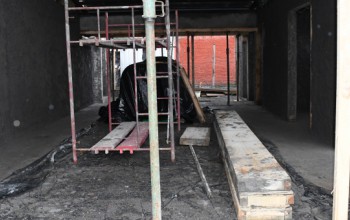 ALCALDE VISITÓ OBRAS DE SEDE DE VILLA LOS LAGOS EN POLCURA